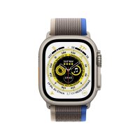 Apple Watch Ultra 49mm Titan GPS + Cellular Trail Loop Blau/Grau S/M