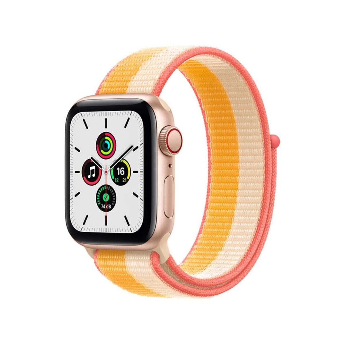 Apple Watch SE 1.Gen GPS Cellular 40mm gold mit Sport Loop indisc 195 00
