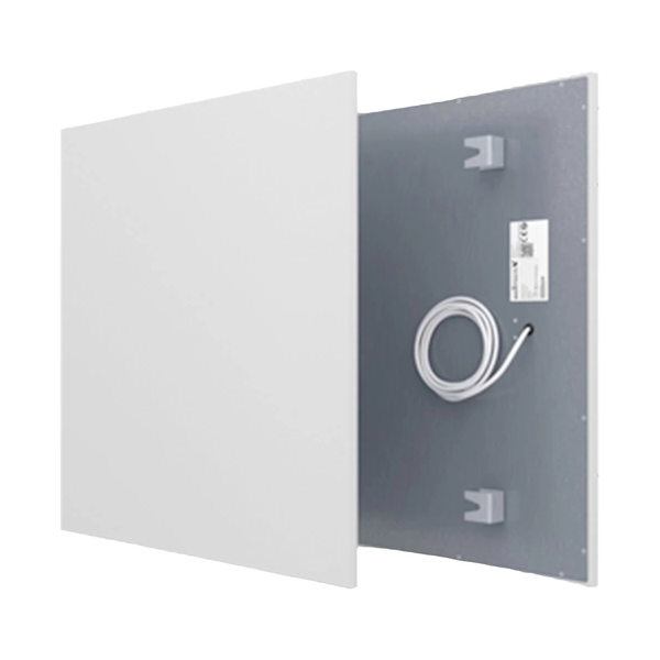 XCOAST Infrarot Panel Metall Weiß ohne Thermostat Steckdose 550 Watt
