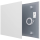 XCOAST Infrarot Panel Metall Weiß ohne Thermostat Steckdose 550 Watt
