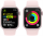 Apple Watch Series 9 (GPS + Cellular) 41mm Aluminium rosé/hellrosa S/M