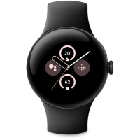 Google Pixel Watch 2 Matte Black mit Sportarmband...