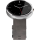 Motorola Moto 360 Smartwatch (helles Edelstahlgehäuse mit grauem Echtlederarmband)