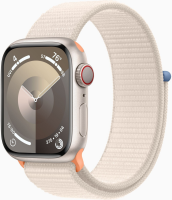 Apple Watch Series 9 GPS + Cellular 41mm Aluminium Polarstern Sport Loop