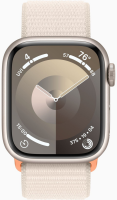 Apple Watch Series 9 GPS + Cellular 41mm Aluminium Polarstern Sport Loop
