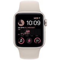 Apple Watch SE (2.Gen) GPS 40mm Aluminium Polarstern M/L (2023)