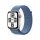 Apple Watch SE (2.Gen) GPS + Cellular 44mm Aluminium silber Sport Loop winterblau (2023)