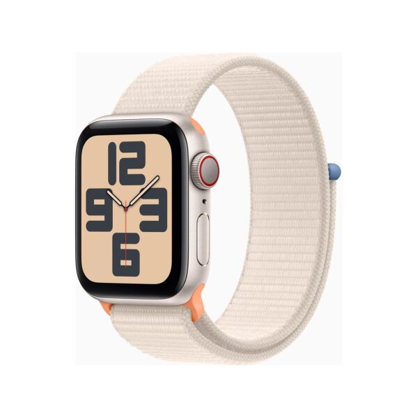 Apple Watch SE (2.Gen) GPS + Cellular 40mm Aluminium Polarstern Sport Loop (2023)
