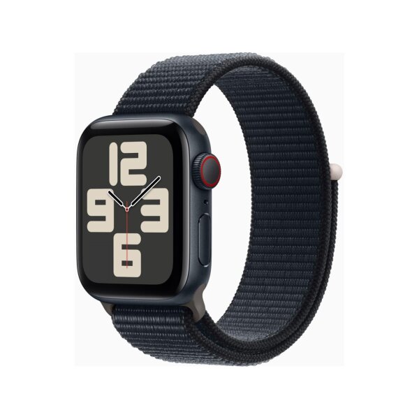 Apple Watch SE (2.Gen) GPS + Cellular 40mm Aluminium Mitternacht Sport Loop (2023)