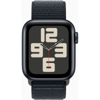 Apple Watch SE (2.Gen) GPS + Cellular 40mm Aluminium Mitternacht Sport Loop (2023)