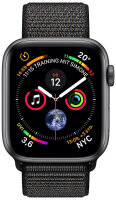 Apple Watch Series 4 schwarz Smartwatch GPS 44mm...