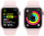Apple Watch Series 9 (GPS + Cellular) 45mm Aluminium rosé/hellrosa M/L