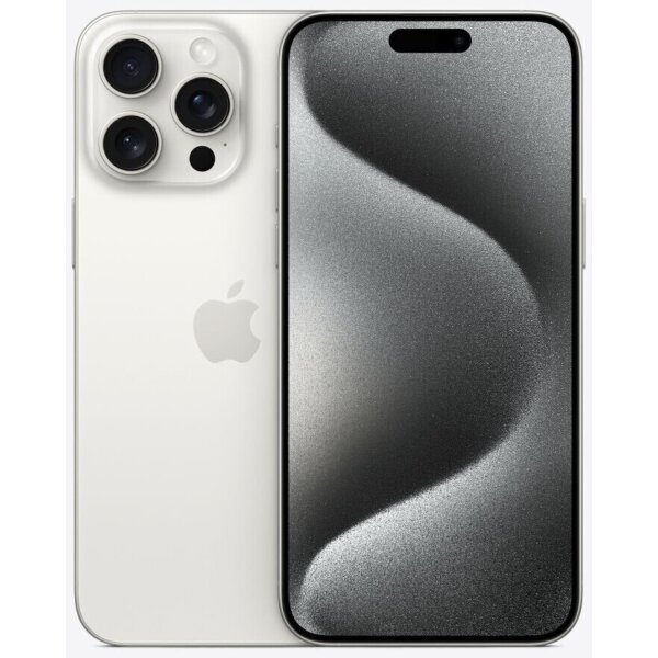 Apple iPhone 15 Pro Max 256GB Titan Weiß