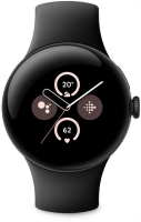 Google Pixel Watch 2 LTE Matte Black mit Sportarmband Obsidian