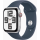 Apple Watch SE (2.Gen) GPS + Cellular 40mm Aluminium silber/sturmblau S/M (2023)