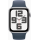Apple Watch SE (2.Gen) GPS + Cellular 44mm Aluminium silber/sturmblau M/L (2023)