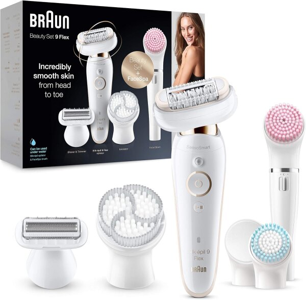 Braun Silk-epil 9 Flex 9100 Beauty Set SensoSmart Wet&Dry