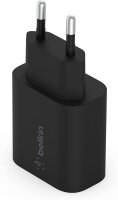 Belkin BoostCharge USB-C-PD 3.0-PPS-Ladegerät 25W schwarz