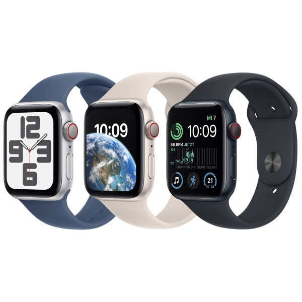 Apple Watch SE (2.Gen) Aluminium GPS + Cellular (2022)