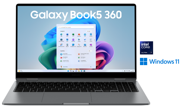 Samsung Galaxy Book5 Pro 360 Core Ultra7 256V 512GB/16GB grau (2025)