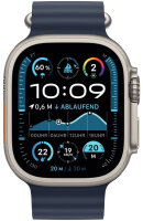 Apple Watch Ultra 2 49mm Titan Natur GPS + Cellular Ocean Armband Marine