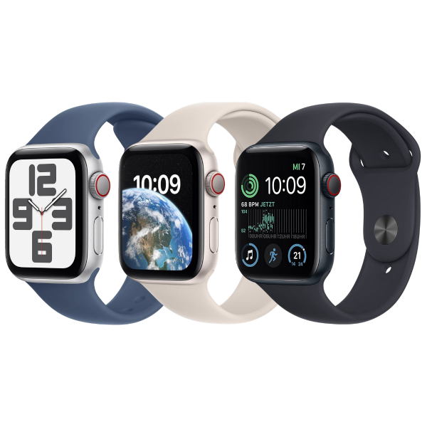 Apple Watch SE (2.Gen) Aluminium GPS + Cellular Variante (2024)