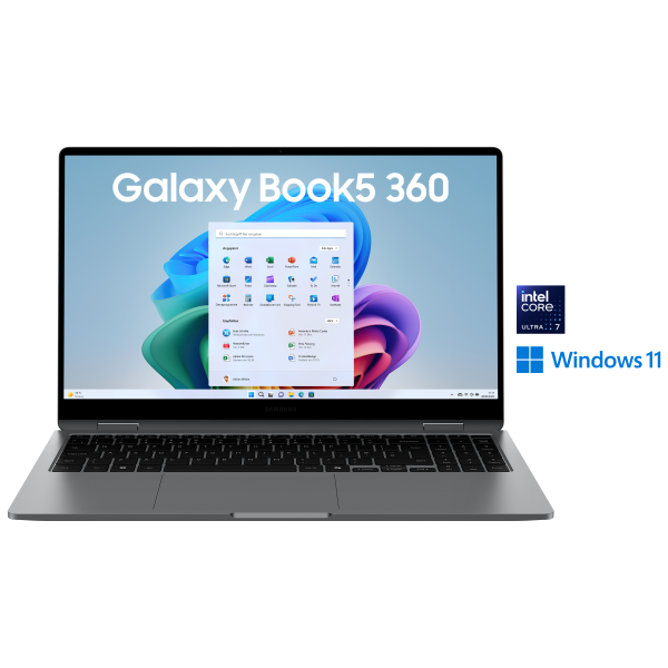 Samsung Galaxy Book5 Pro 360 Core Ultra7 256V 512GB/16GB grau (2025)