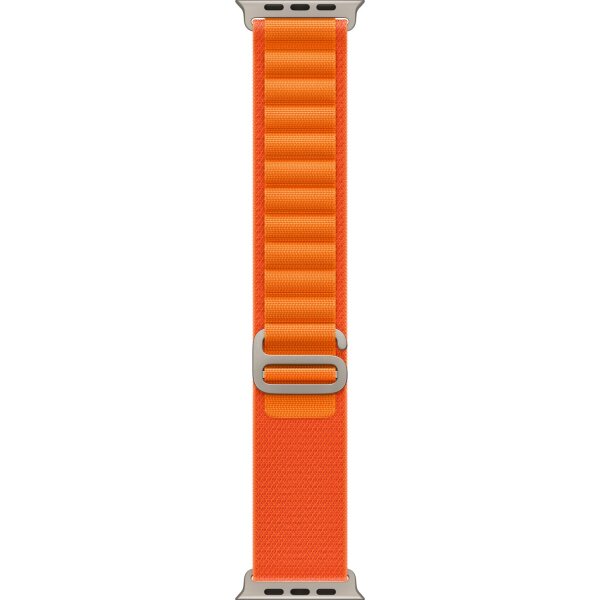 Apple Watch Alpine Loop Orange 49mm med