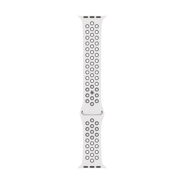 Apple Watch Sportarmband Nike schwarz/weiß 45mm