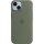 Apple iPhone 14 Silikon Case olivgrün