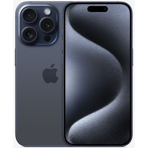 Apple iPhone 15 Pro 128GB Titan Blau