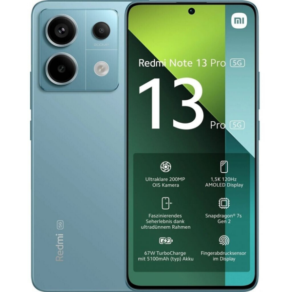 Xiaomi Redmi Note 13 Pro 5G 256GB Ocean Teal