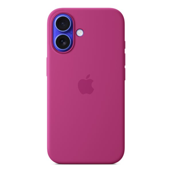Apple iPhone 16 Silikon Case MagSafe fuchsia
