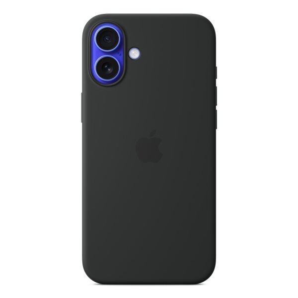 Apple iPhone 16 Plus Silikon Case MagSafe schwarz
