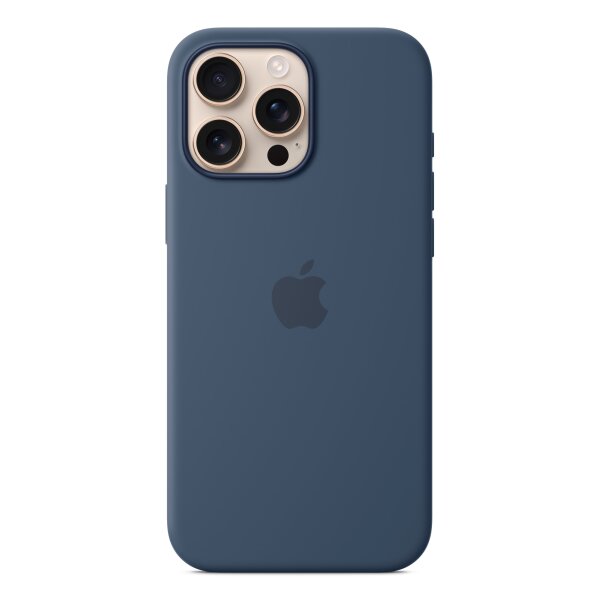 Apple iPhone 16 Pro Max Silikon Case MagSafe denim