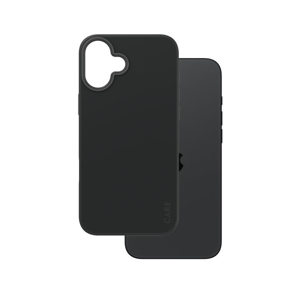 CARE iPhone16 Plus Back Case Schwarz MagSafe