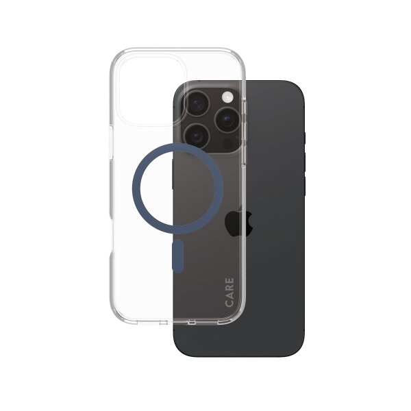 CARE iPhone16 Pro Max Case Blau MagSafe