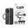 CARE iPhone16 Pro Kickstand Case Schwarz MagSafe