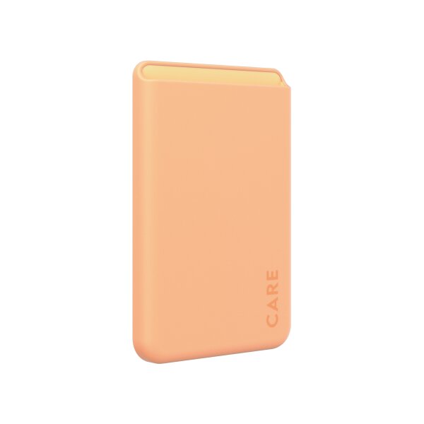 CARE MagSafe iPhone Cardholder peachy