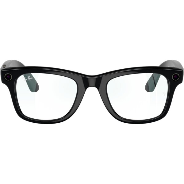 Ray-Ban RW4006 Meta Wayfarer 50mm shiny black/clear