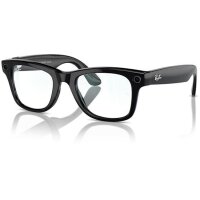 Ray-Ban RW4006 Meta Wayfarer 50mm shiny black/clear