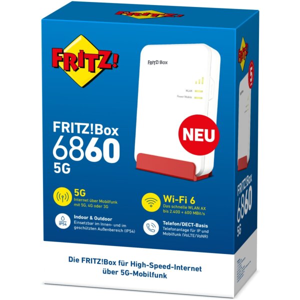 AVM FRITZ!Box 6860 5G weiß