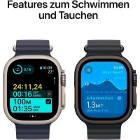 Apple Watch Ultra 2 (GPS + Cellular) 49mm Titan Natur...