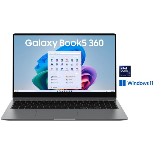 Samsung Galaxy Book5 360 (2025) 256GB/16GB Grau Windows 11 Home