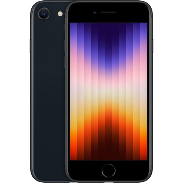 Apple iPhone SE (2022) 64GB Mitternacht - A