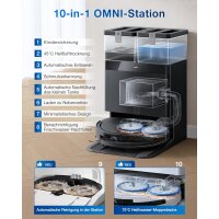 Ecovacs Deebot T50 Omni GEN2 schwarz Saug-/Wischroboter...