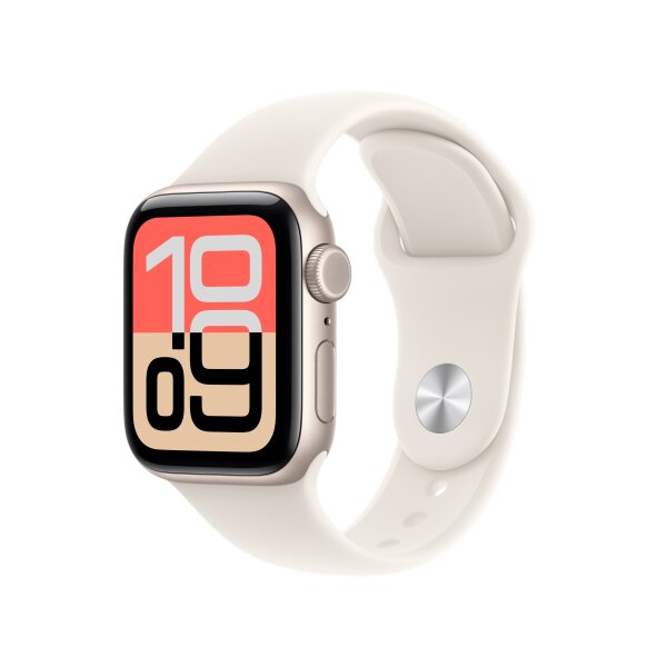 Apple Watch SE 3 (GPS + Cellular) 40mm Polarstern S/M