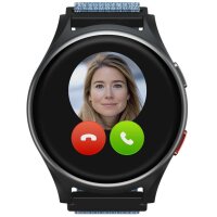 Anio 6 Kinder Smartwatch Schwarz/Blau
