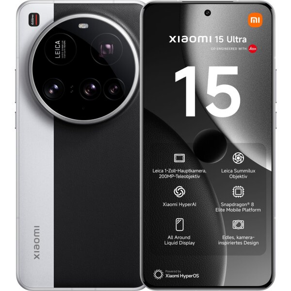 Xiaomi 15 Ultra 512GB Silver Chrome