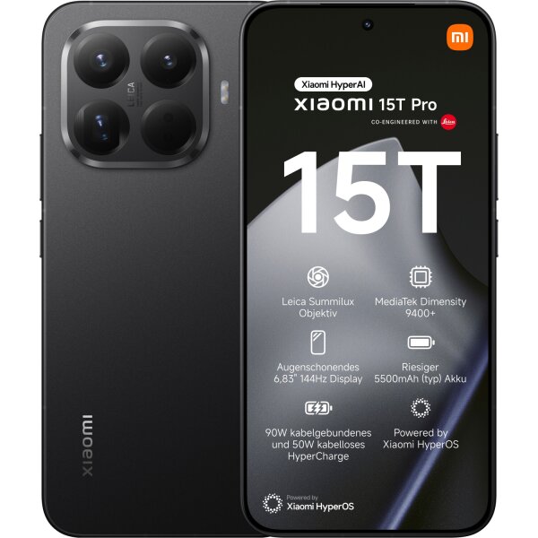 Xiaomi 15T Pro 512GB schwarz